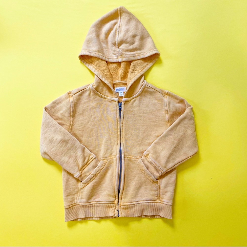 Pastel Yellow ZipUp Hoodie